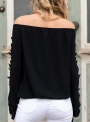 summer-off-shoulder-long-sleeve-loose-solid-color-blouse