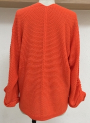 s Cardigans Oversized Open Front Basic Casual Knit Sweaters Coat