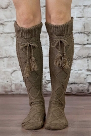 Tie Boot Socks