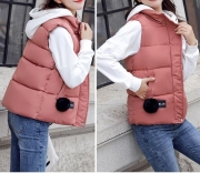 Cotton& Duck Down Soft Waistcoat Warm Vests