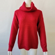 ’s Funnel Neck Loose Sweater