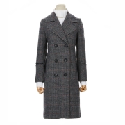 Intarsia Knits And Tweed Duffle Coat