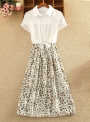 dress-shirt-and-printed-skirt-dress