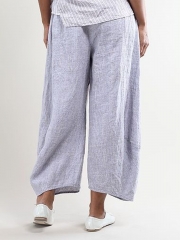 Summer Pockets Shift Casual Capri Pants