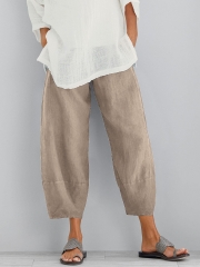 Cotton Pants Spring Summer Casual Pants