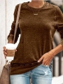 gray-casual-round-neck-shirts-tops