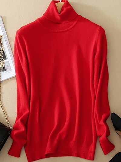 Wool Pure Cashmere Sweater YOUYOUFASHIONEC.com