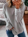 gray-solid-crew-neck-long-sleeve-shirts-tops