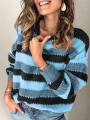 plus-size-long-sleeve-crew-neck-striped-printed-casual-sweater
