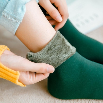 Winter Warmer Women Thicken Thermal Wool Cashmere Snow Socks YOUYOUFASHIONEC.com