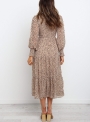 round-neck-long-sleeve-tiered-midi-dress