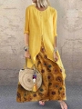 vintage-print-patchwork-pocket-long-sleeve-plus-size-maxi-dress