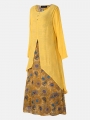 vintage-print-patchwork-pocket-long-sleeve-plus-size-maxi-dress